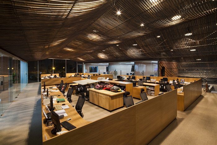 服裝工廠改造辦公室辦公區(qū)裝修效果圖