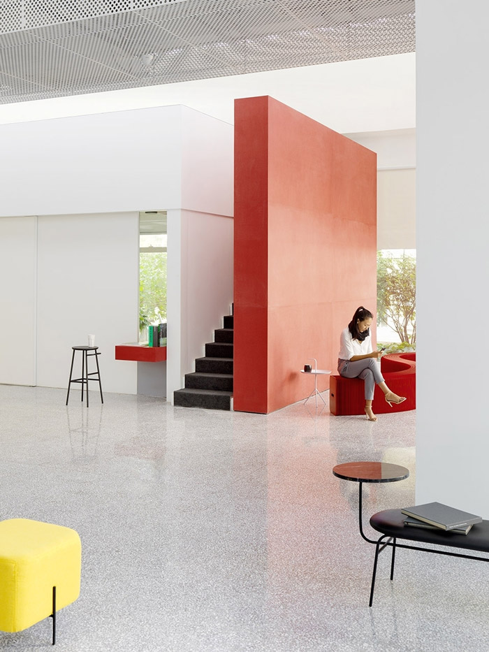 影視辦公室接待區裝修設計效果圖