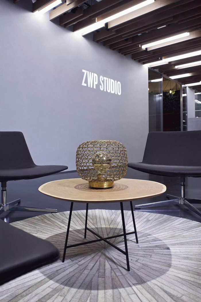 1100平方辦公室接待區裝修設計方案