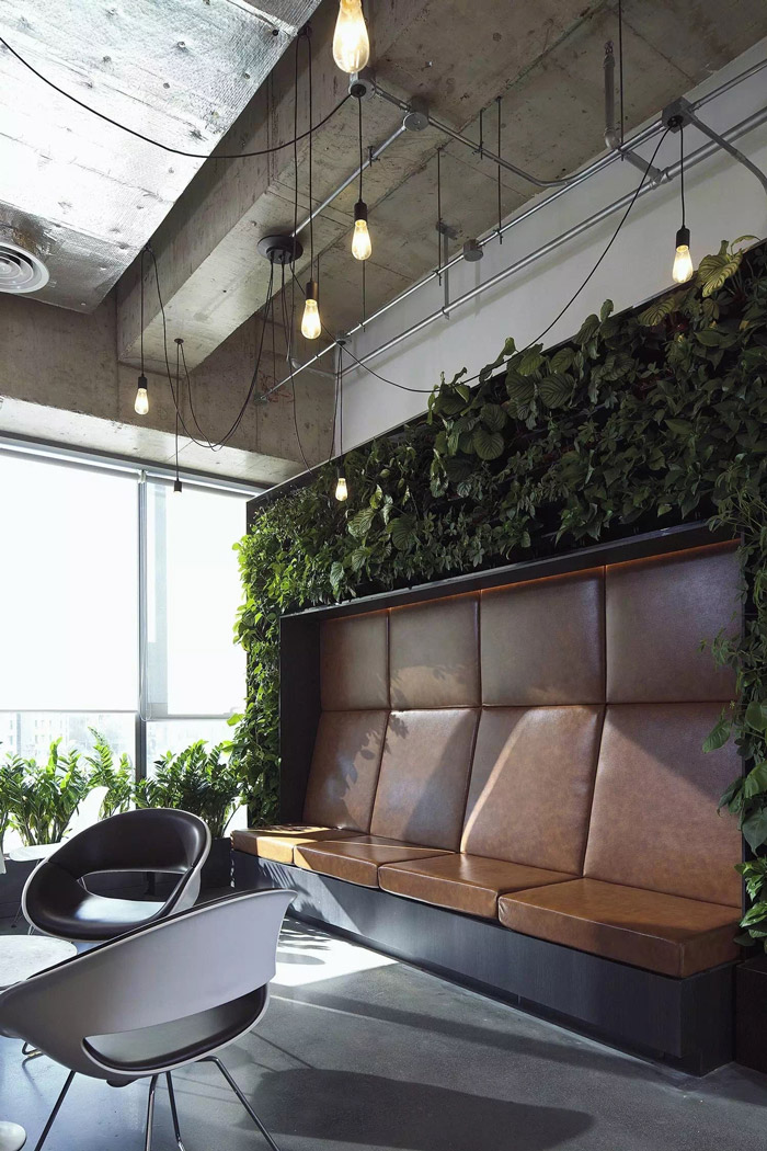 1100平方辦公室休息區裝修設計方案