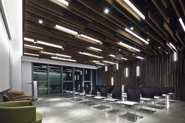 1100平方辦公室大會議室裝修設計方案