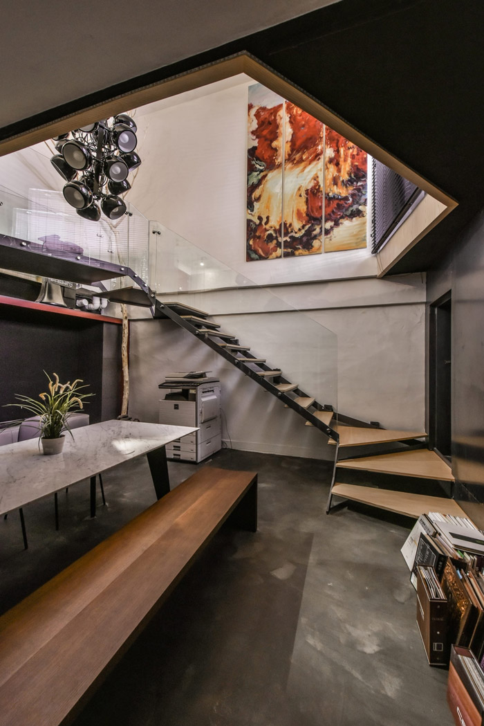 loft辦公室辦公區裝修設計效果圖