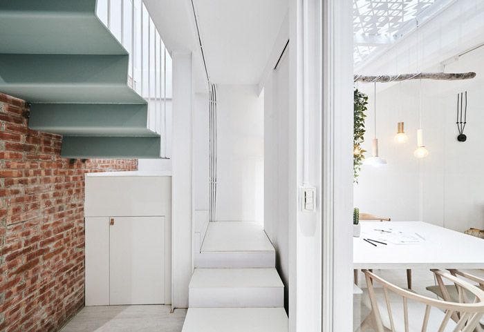 公寓loft辦公室樓梯裝修設計效果圖