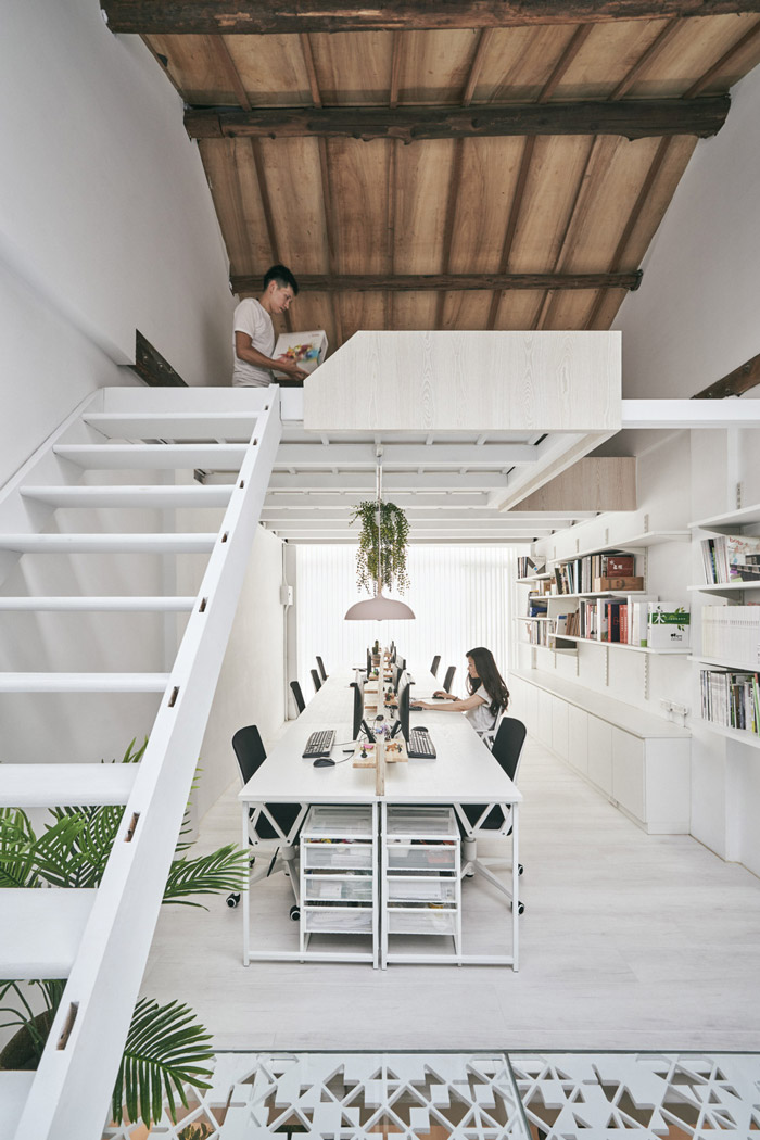 公寓loft辦公室辦公區裝修設計效果圖