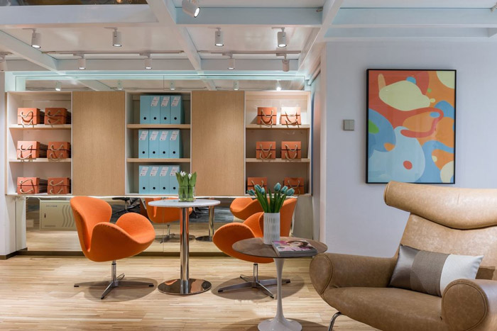 loft辦公室接待區(qū)裝修效果圖