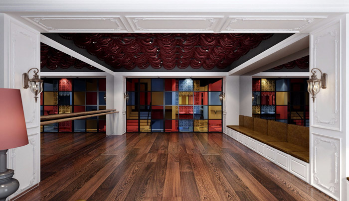 攝影公司辦公室拍攝區設計效果圖