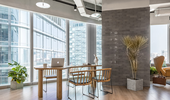 清爽經理辦公室裝修設計效果圖