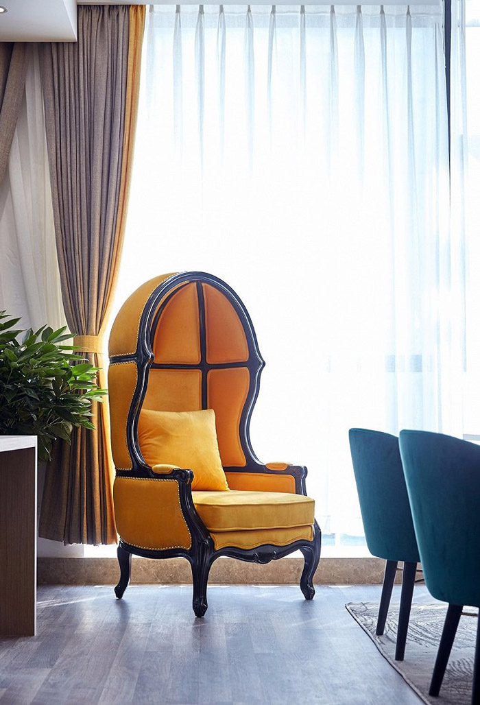 新中式辦公室裝飾效果圖