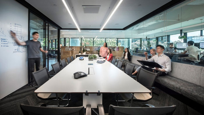 分公司辦公室會議室設計效果圖