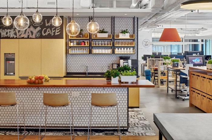 分公司辦公室茶水間設計效果圖