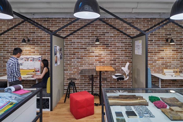 分公司辦公室交流區設計效果圖