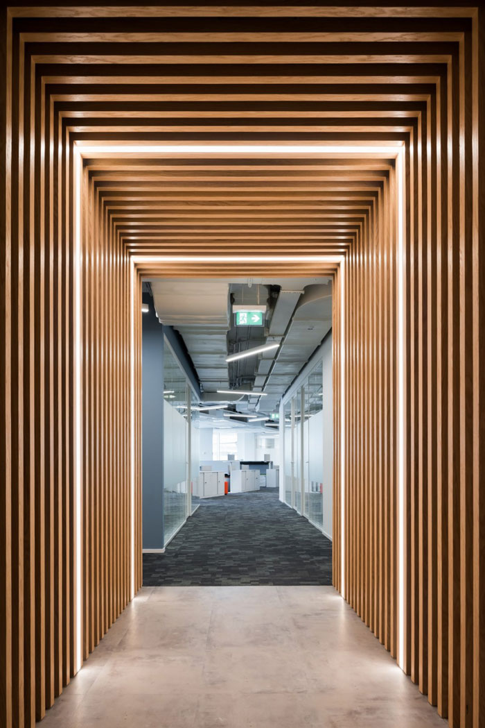 it辦公室進門區設計裝修效果圖