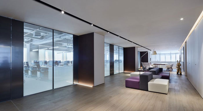 企業辦公空間交流區設計裝修效果圖