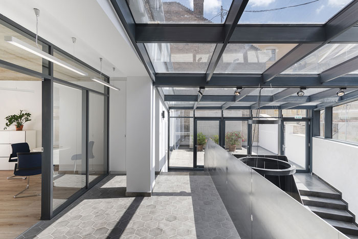 舊廠房辦公室二樓裝修設計效果圖