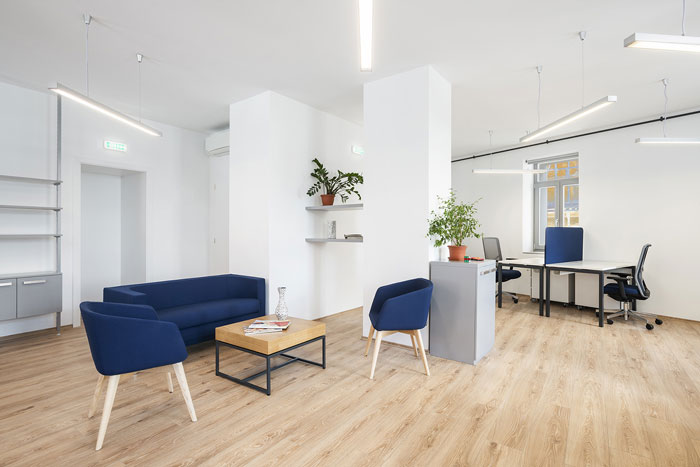 舊廠房辦公室辦公區裝修設計效果圖