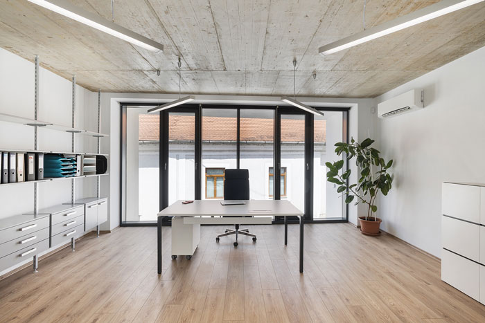 舊廠房總經理辦公室裝修設計效果圖