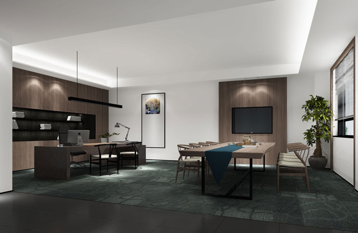 商務總經理辦公室裝修效果圖