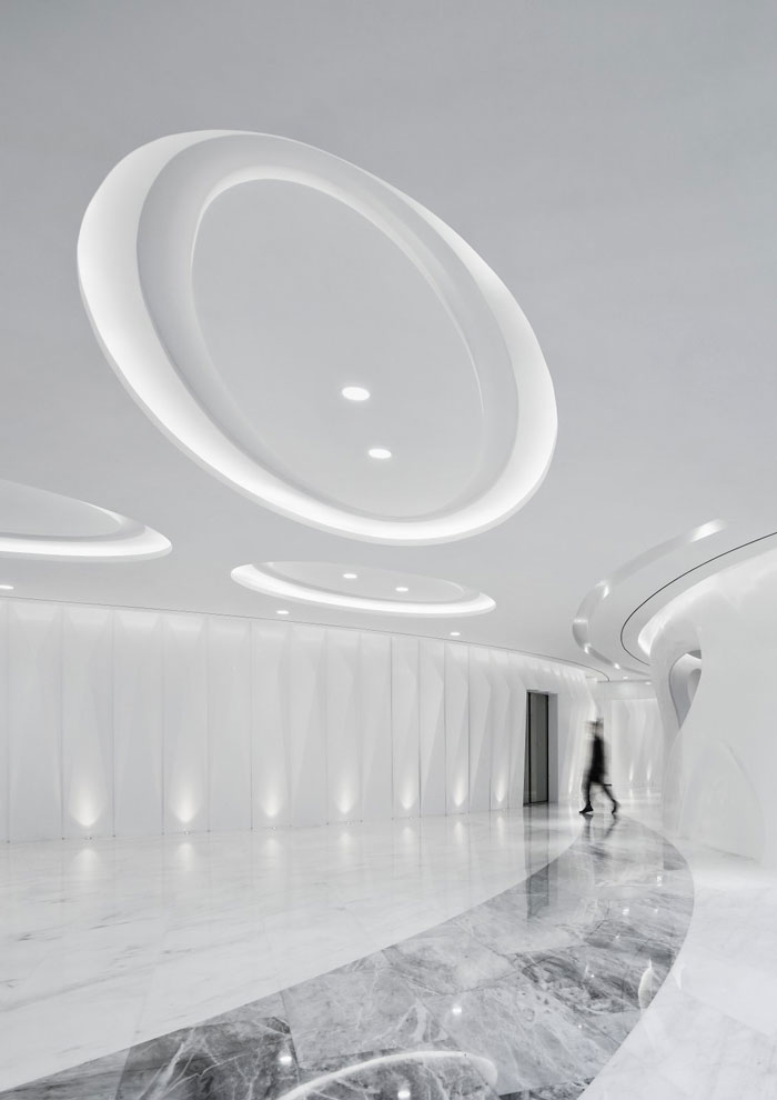 總部辦公大樓大廳設計效果圖