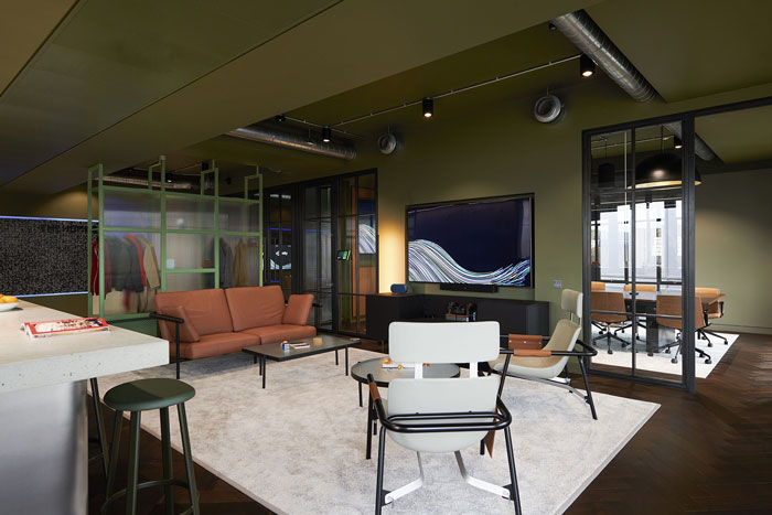 軟件公司辦公室開放區設計效果圖