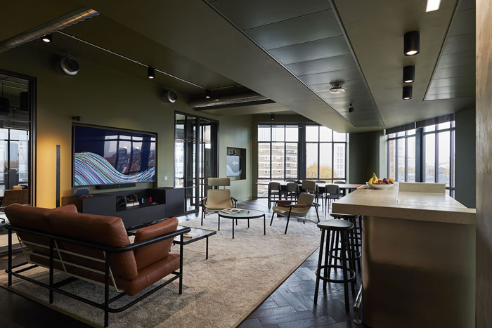 軟件公司辦公室休息區設計效果圖