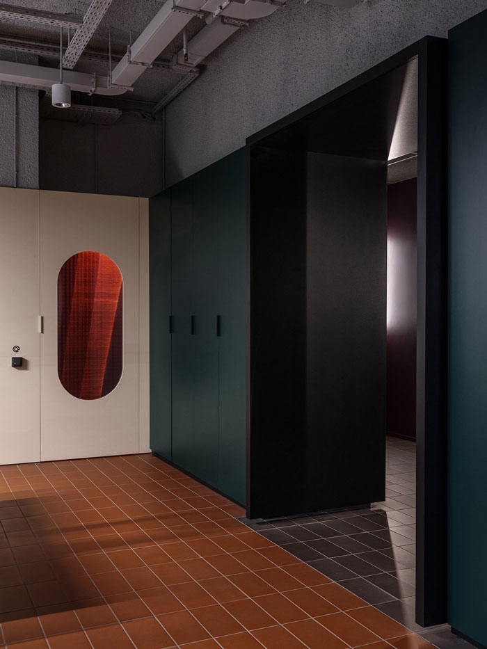 極簡主義辦公室進門區裝修設計效果圖