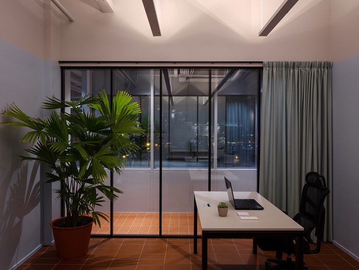 極簡主義總經理辦公室裝修設計效果圖