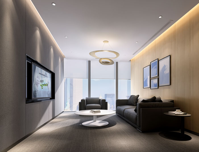 杭州過濾器材公司辦公室vip室裝修效果圖