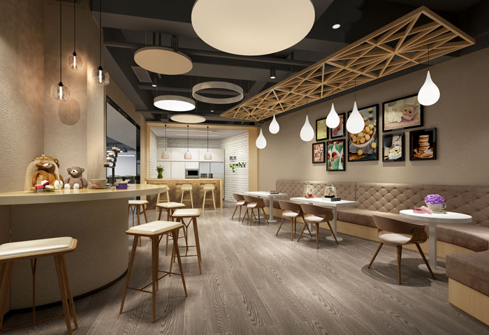 杭州食品公司辦公室餅干屋裝修設(shè)計效果圖