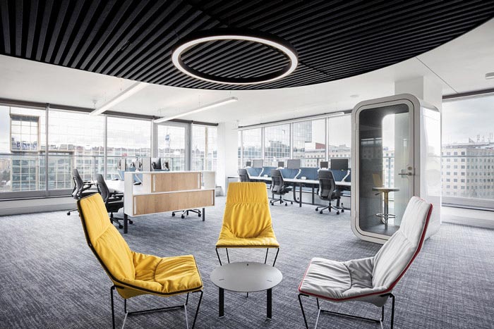 審計公司辦公區裝修設計效果圖