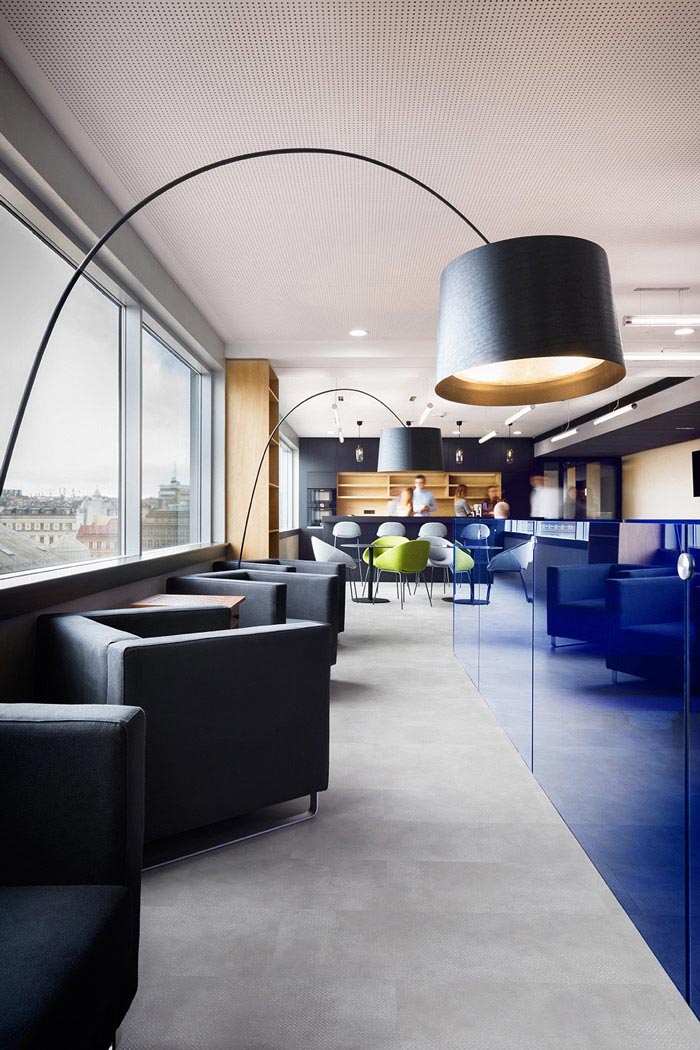 審計公司休息區裝修設計效果圖