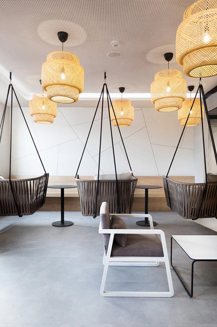 審計公司休閑區裝修設計效果圖