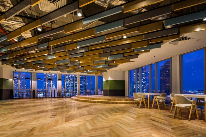 開(kāi)發(fā)中心辦公室活動(dòng)區(qū)裝修設(shè)計(jì)效果圖