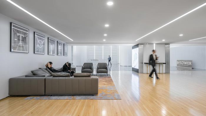 上海寶鋼大廈接待區設計方案