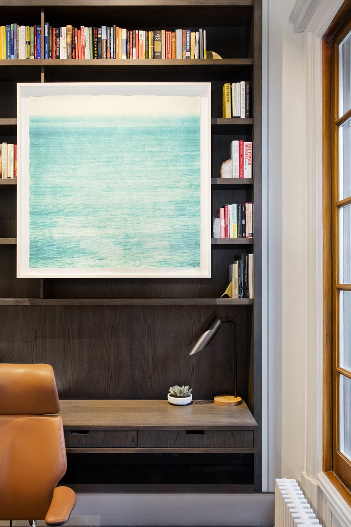 財務公司辦公室閱讀區設計效果圖