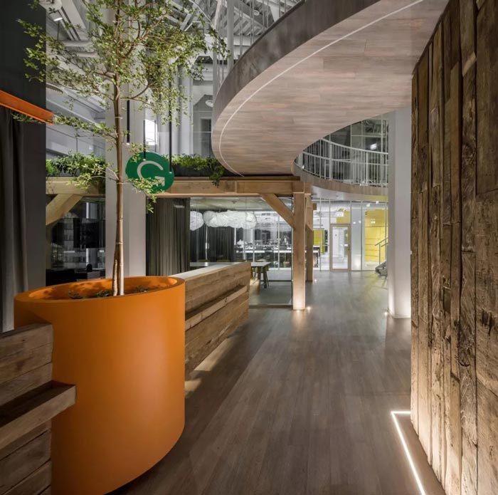 二(2)層辦公室前臺設(shè)計方案