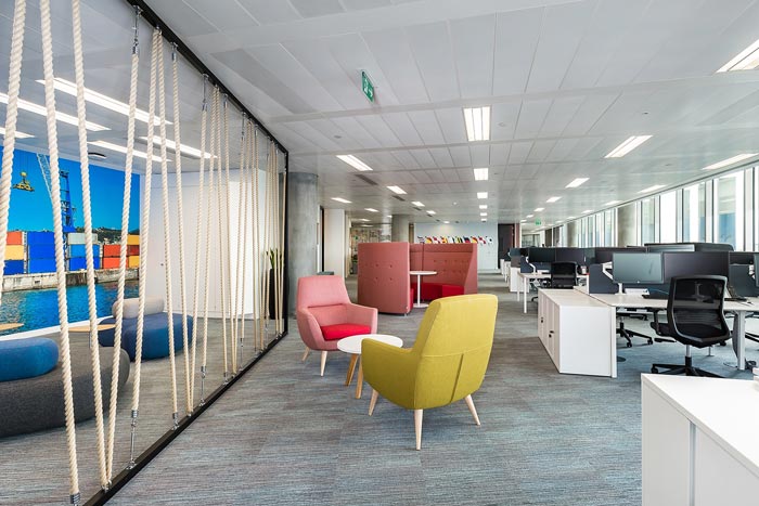 投資集團辦公室辦公區裝修設計效果圖