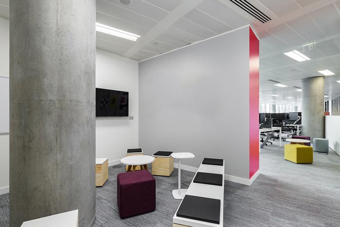 投資集團辦公室交流區裝修設計效果圖