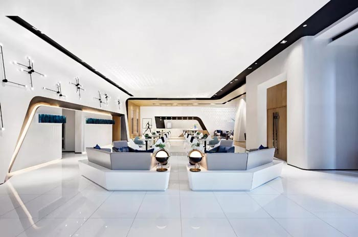 辦公樓綜合體接待中心設計方案