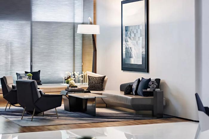 辦公樓綜合體洽談區設計方案