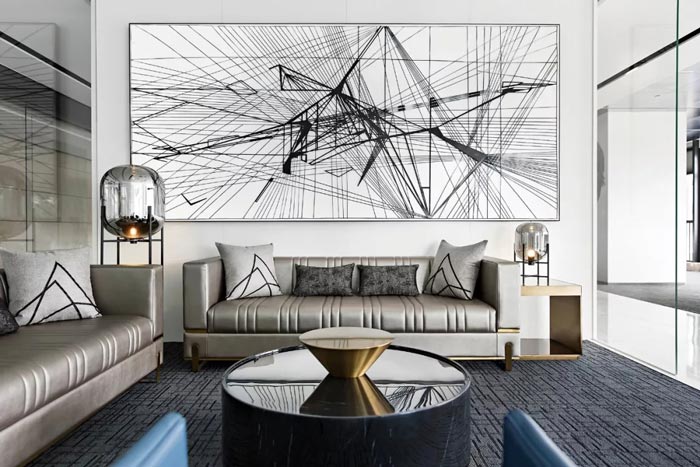 辦公樓綜合體二層洽談設計方案