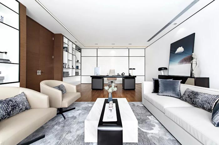 辦公樓綜合體總經理辦公設計方案