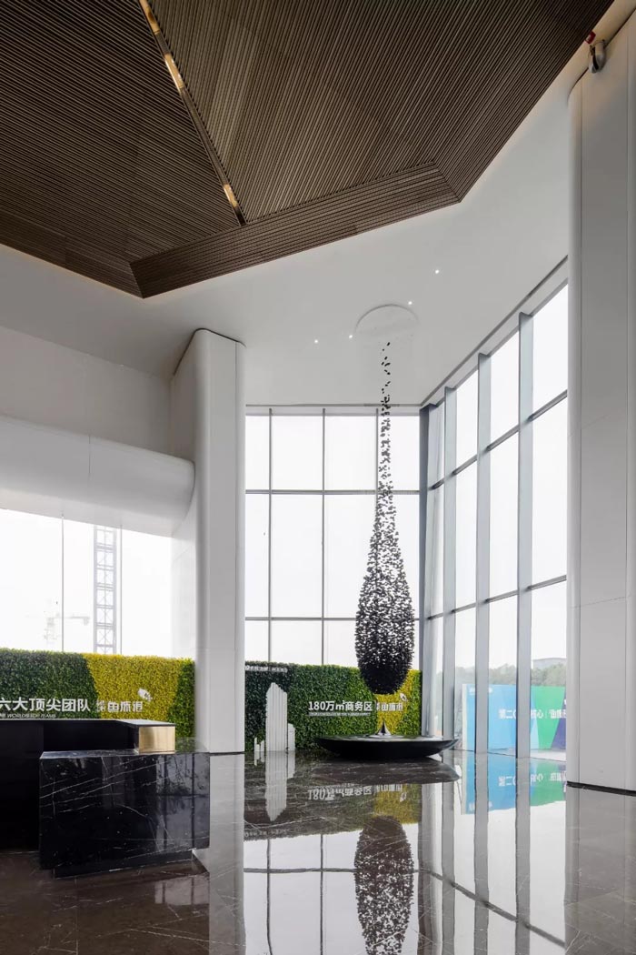 3000平方辦公樓大堂設計方案