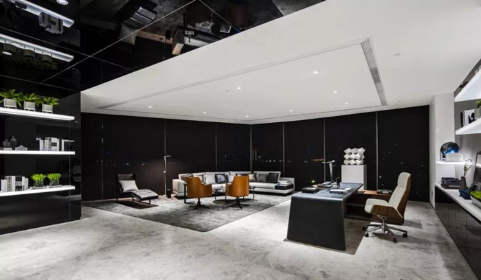 3000平方辦公樓總經理辦公室設計方案