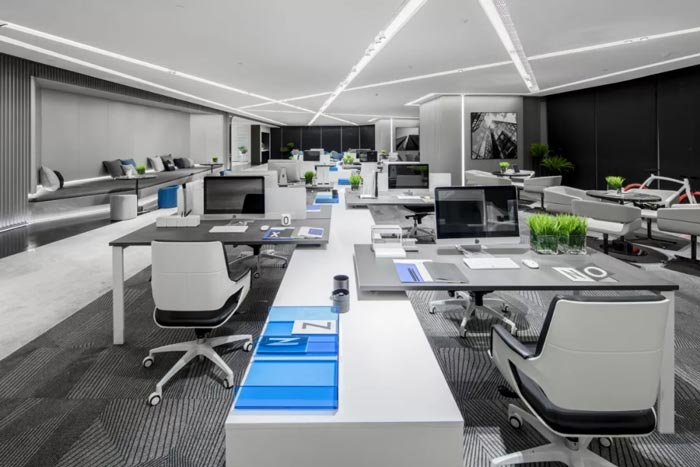 3000平方辦公樓辦公區設計方案