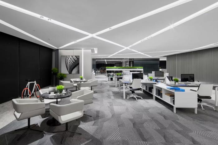 3000平方辦公樓辦公區設計方案