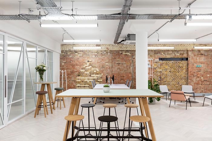 兩層辦公室交流區(qū)裝修設(shè)計(jì)效果效果圖