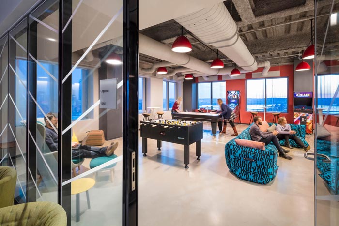 微軟研發中心休閑區設計方案