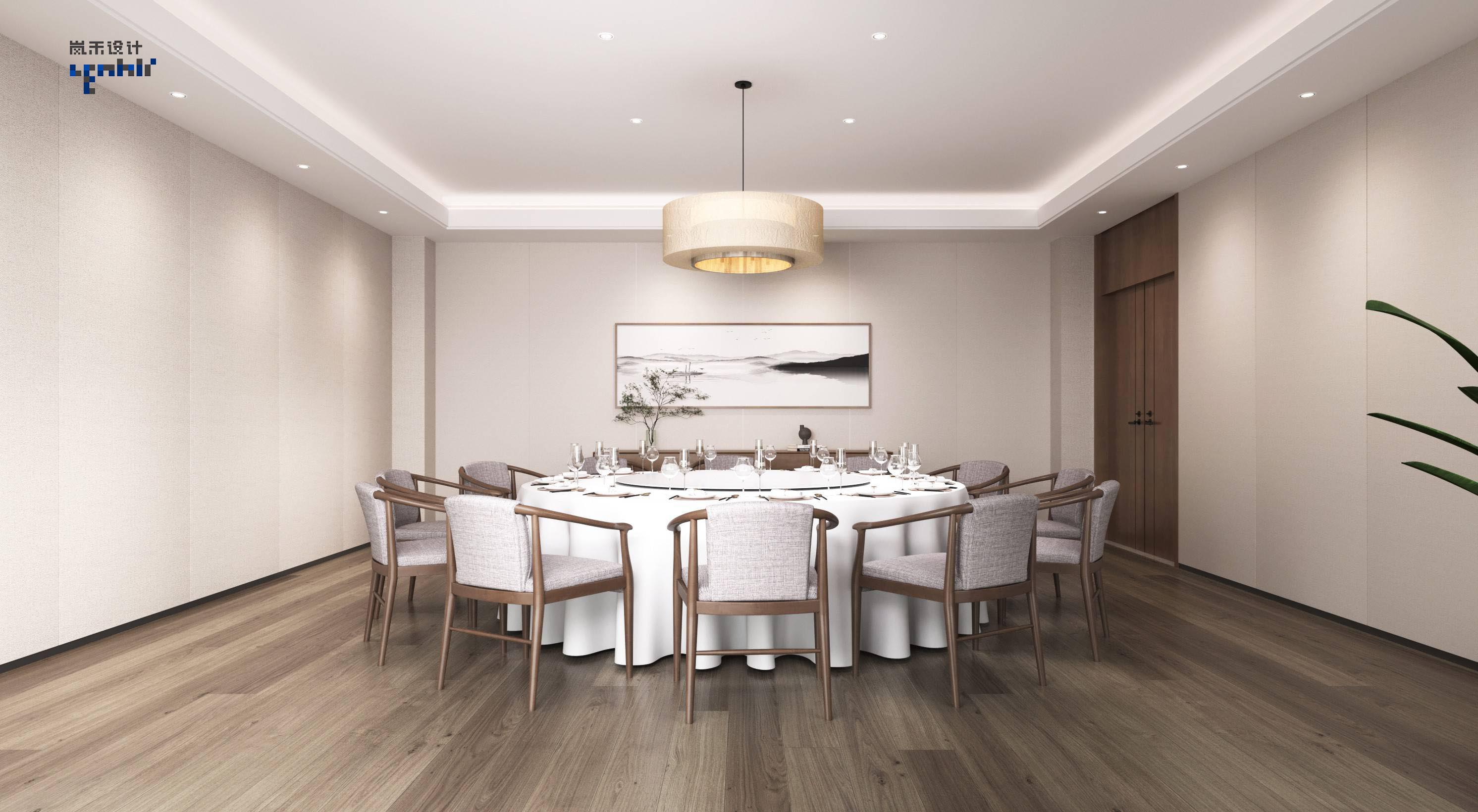 學校用餐區包廂效果圖