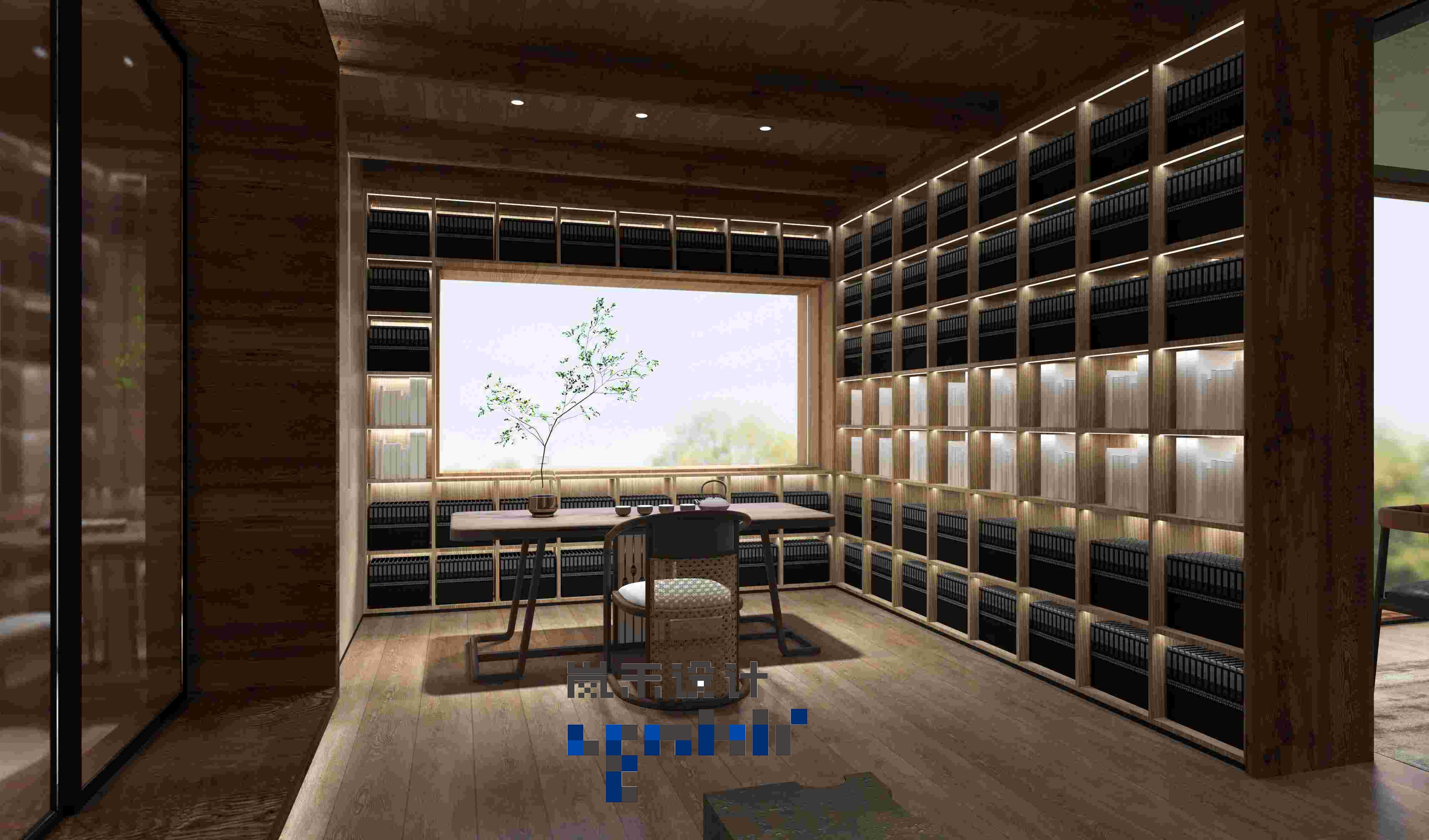 三樓洽談室效果圖