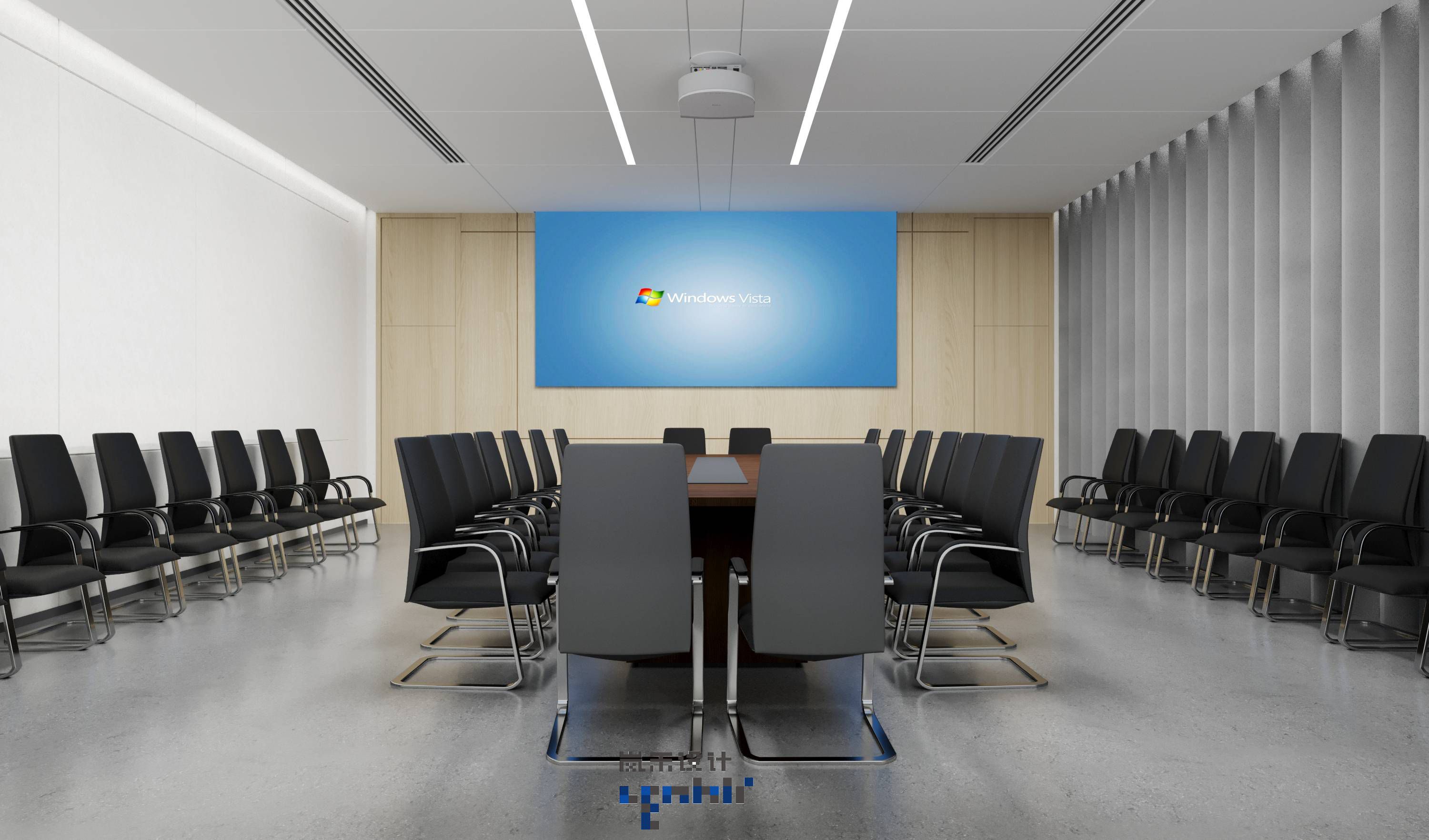 會(huì)議室效果圖